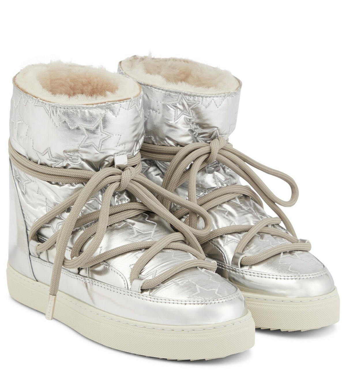 Photo: Inuikii Sneaker Star Wedge metallic snow boots