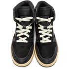 Rhude Black Rhecess Hi Sneakers