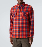 God's True Cashmere Checked cashmere shirt