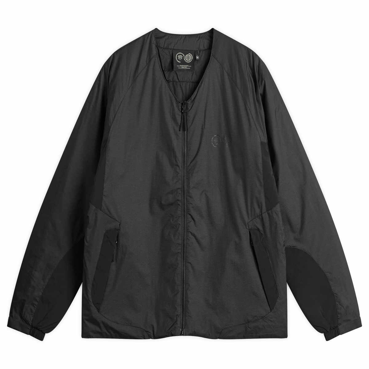 Purple Mountain Observatory Men's Peaks Cardigan in Black