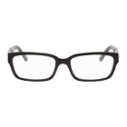 Balenciaga Black Rectangle Glasses