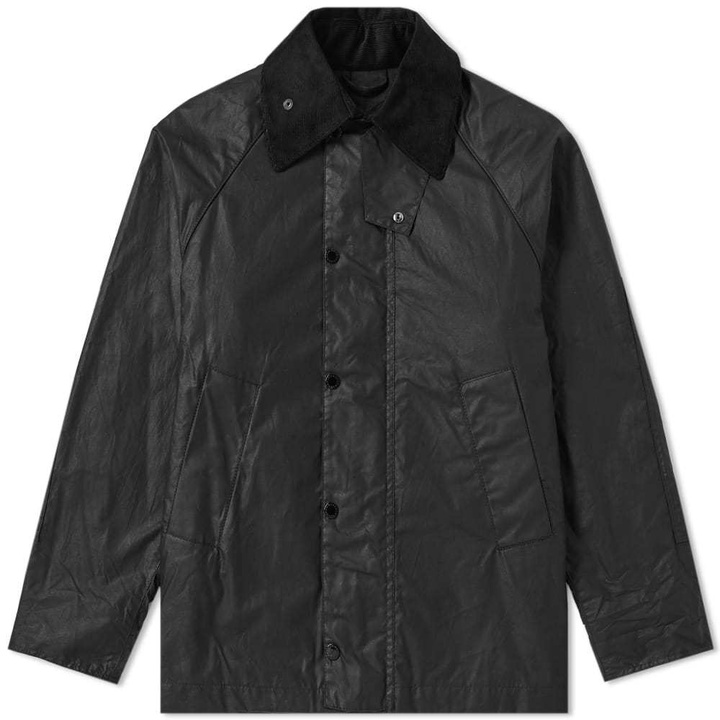 Photo: Barbour x Engineered Garments Graham Wax Jacket Black