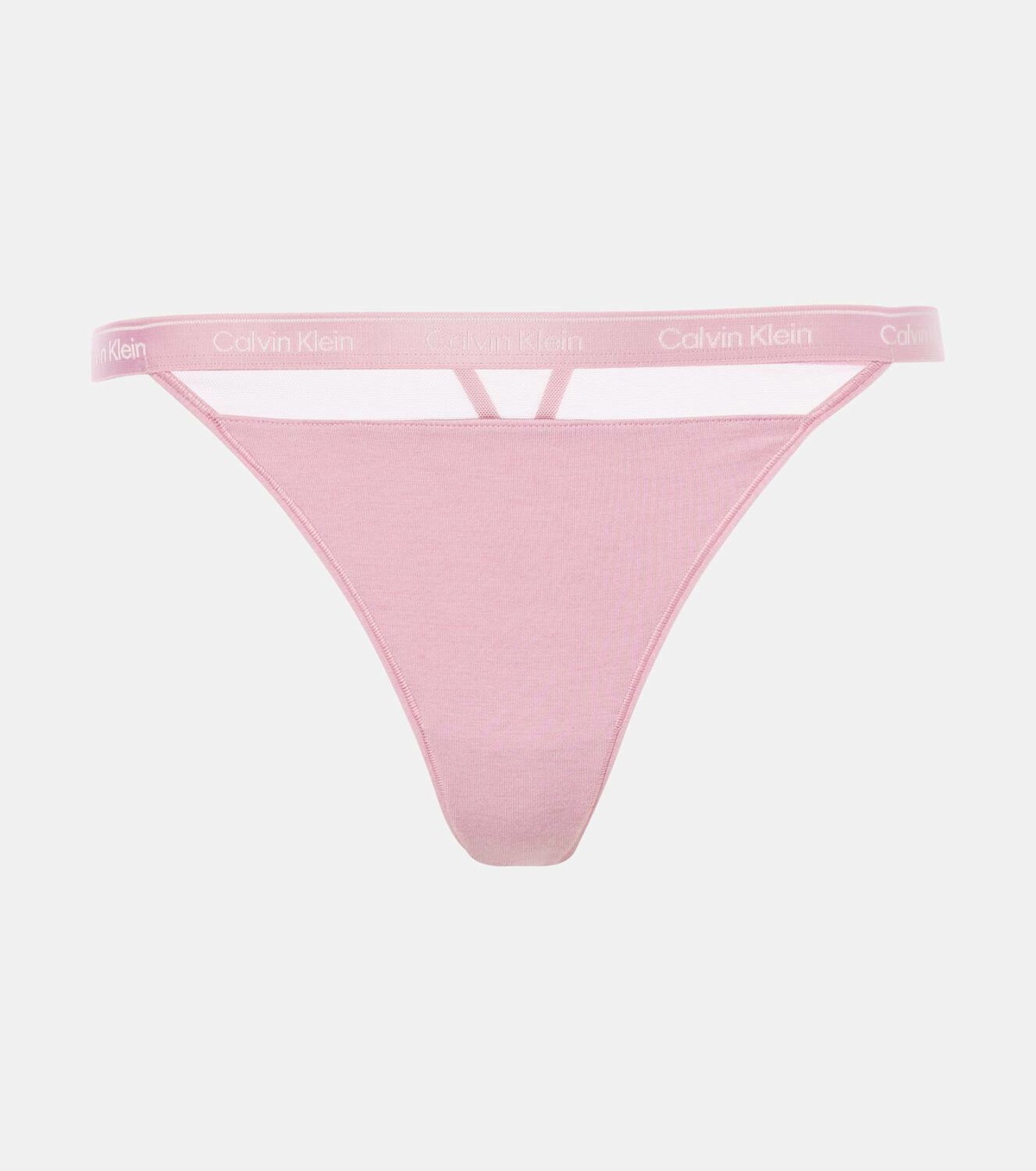 Nensi Dojaka x Calvin Klein logo bralette