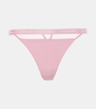 Nensi Dojaka x Calvin Klein logo bralette