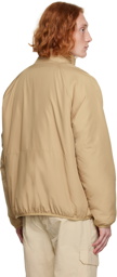 The North Face Beige Cedarfall Reversible Jacket