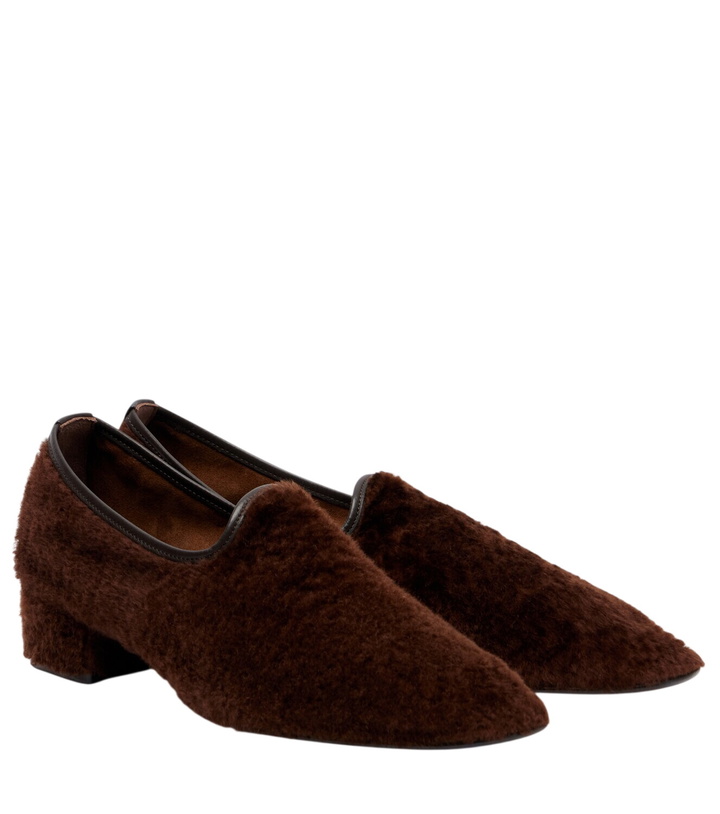 Photo: Herbert Levine Soft Touch shearling loafers