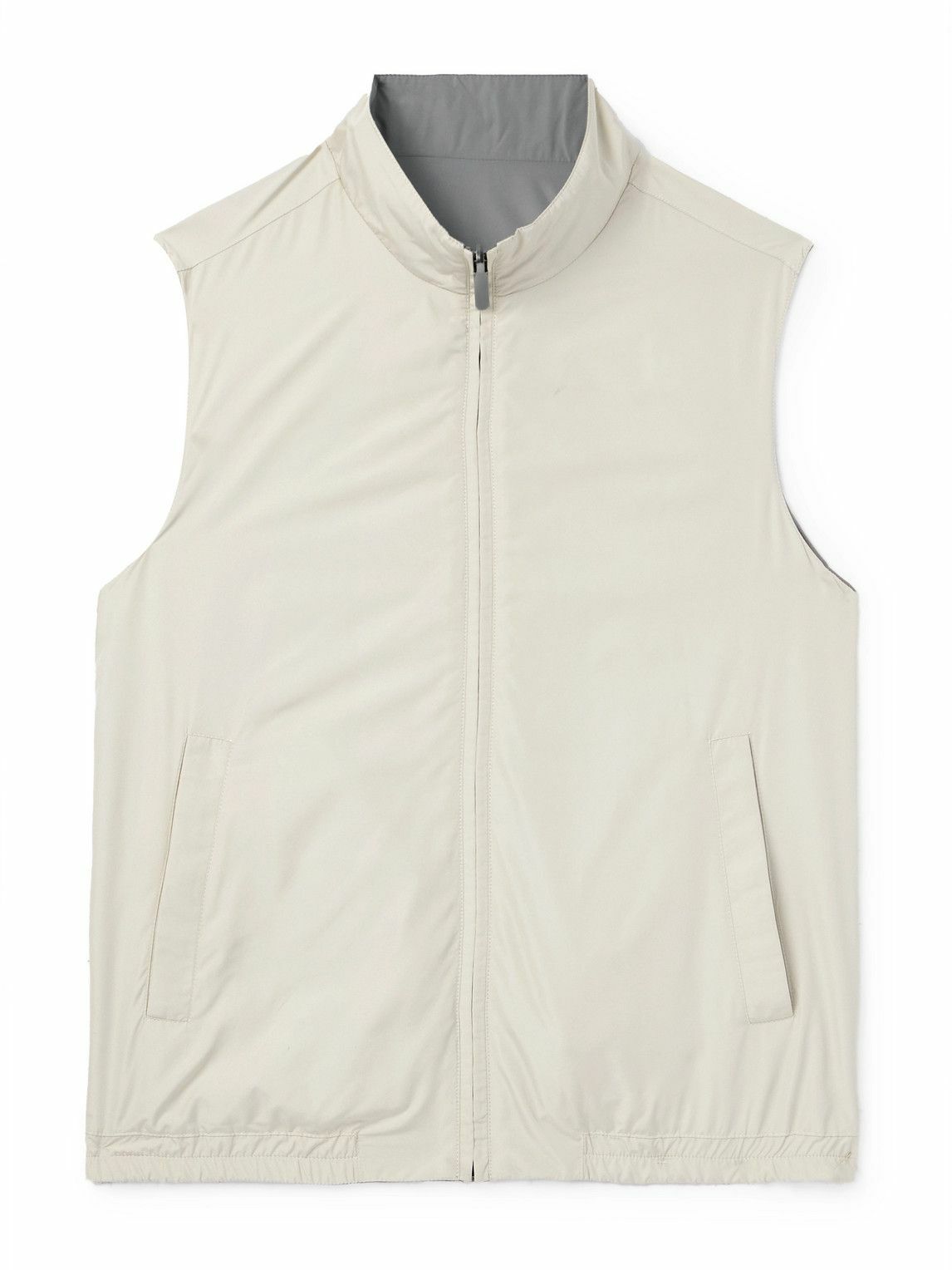 Canali - Reversible Shell Gilet - Neutrals
