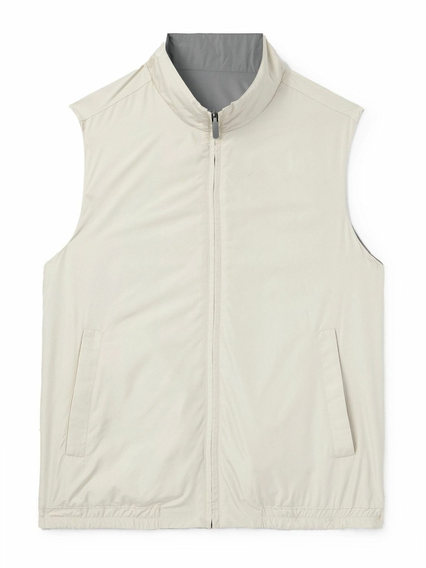 Photo: Canali - Reversible Shell Gilet - Neutrals