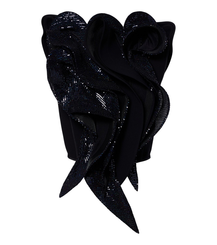 Photo: Maticevski Lavish sequined top