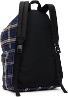 R13 Navy Oversized Backpack