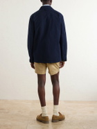 Drake's - Jungle Cotton-Ripstop Overshirt - Blue