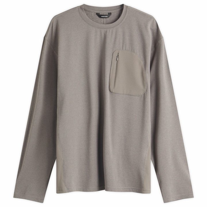 Photo: Hiking Patrol Men's Long Sleeve T-Shirt in Grey