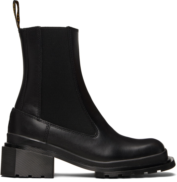 Photo: Dr. Martens Black Maybole Square Toe Chelsea Boots