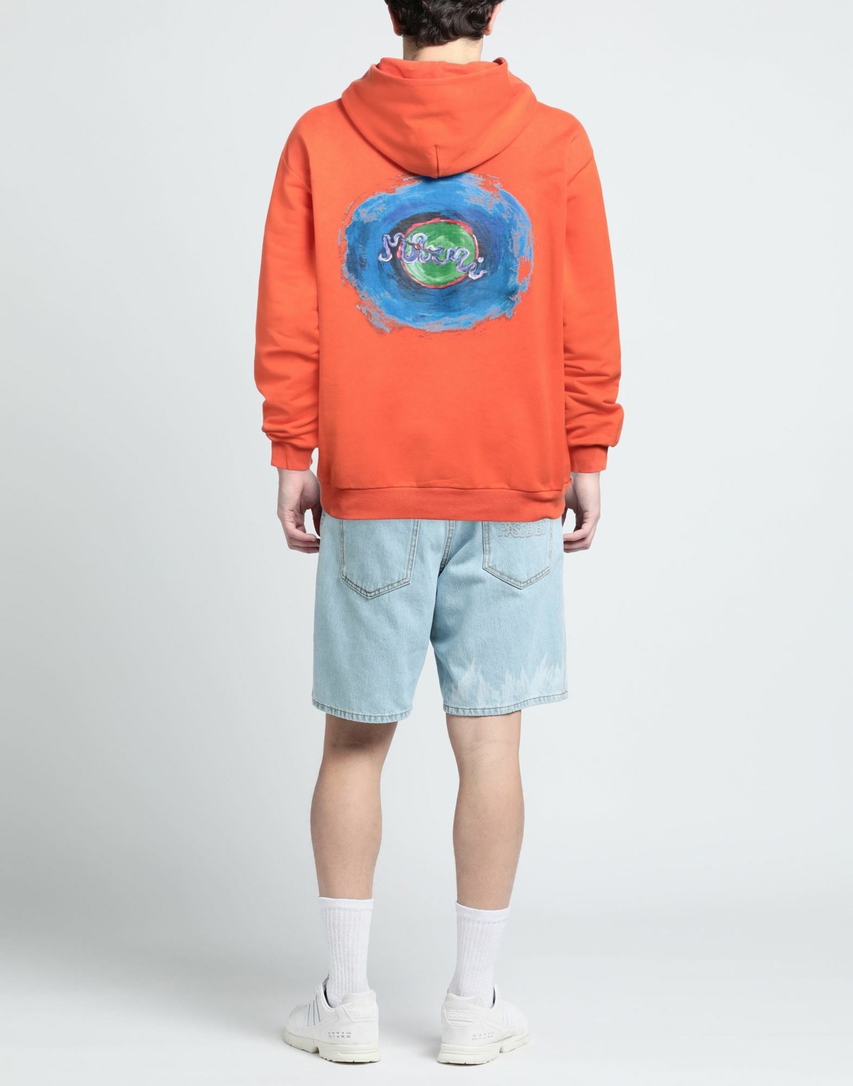 Marni Mens Sweatshirt in Orange