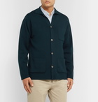 John Smedley - Copper Slim-Fit Merino Wool Cardigan - Green