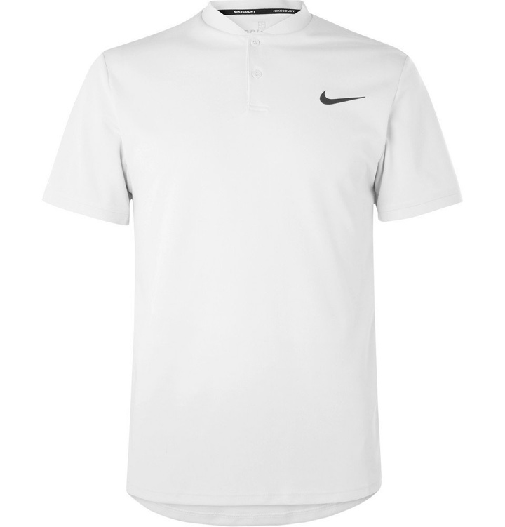 Photo: Nike Tennis - NikeCourt Advantage Dri-FIT Tennis Polo Shirt - Men - Gray