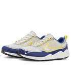 Nike Air Zoom SPiridon SP Sneaker in White/Blue/Yellow