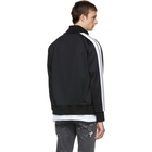 Palm Angels Black and White Classic Track Jacket