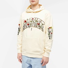 MARKET Men's Bouquet Hoodie in Ecru