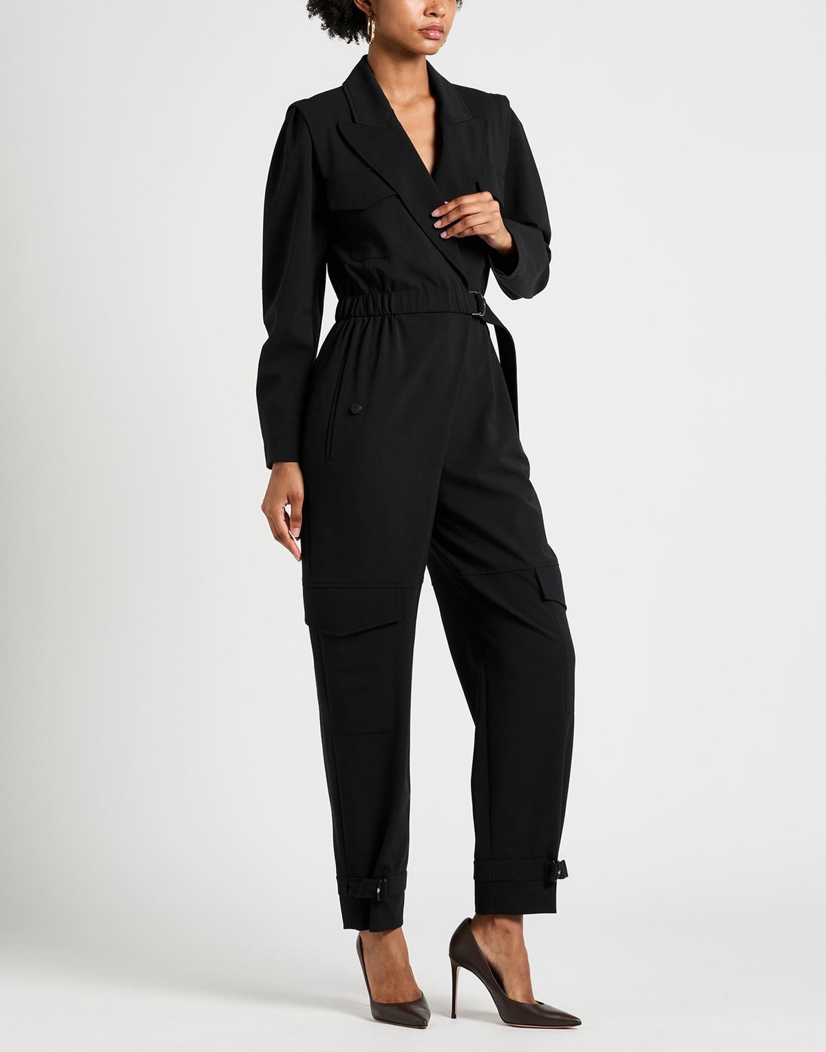 Alberta Ferretti Womens Jumpsuit in Black
