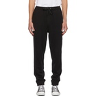 Burberry Black Tuckford Lounge Pants