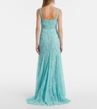 Costarellos Lace gown