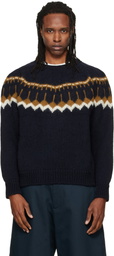 YMC Navy Jeepster Sweater