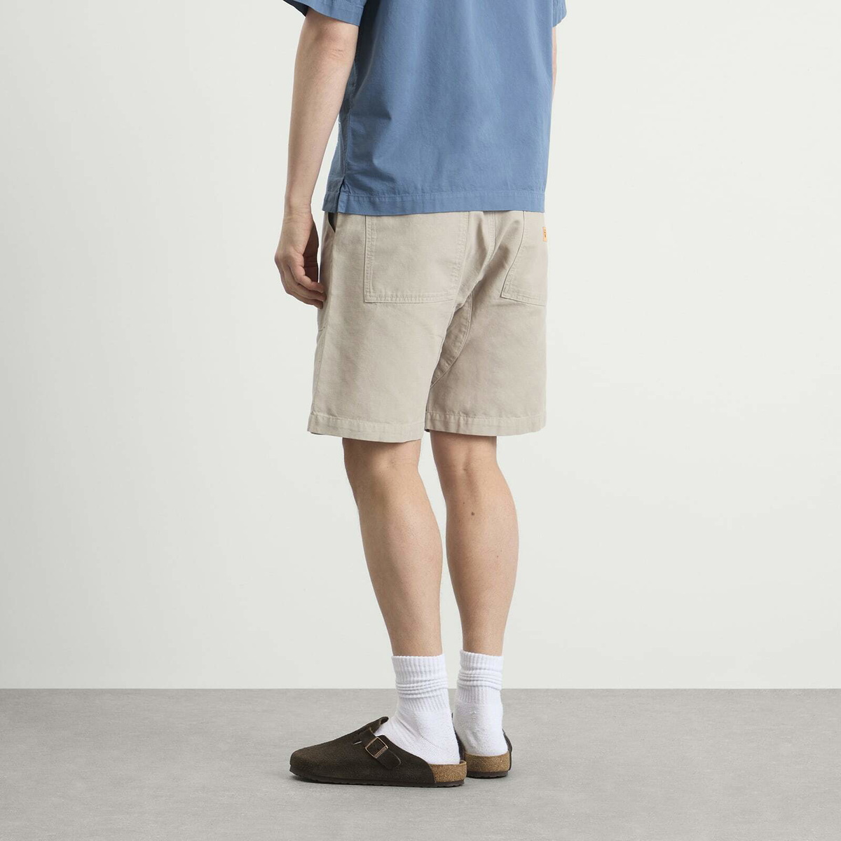 Service Works Men's Classic Chef Shorts in Stone