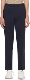 Theory Black Tapered Trousers