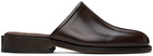 LEMAIRE Brown Square Mules