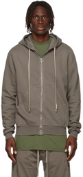 Rick Owens Drkshdw Taupe Jason Hoodie