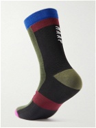 MAAP - Alt Road Colour-Block Wool-Blend Cycling Socks - Black