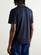 JW Anderson - Logo-Appliquéd Cotton-Jersey T-Shirt - Blue