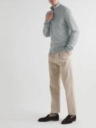 Dunhill - Wool Half-Zip Sweater - Gray