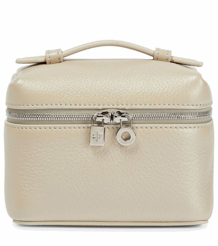 Photo: Loro Piana - Extra Pocket L11 leather pouch
