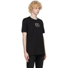 Dolce and Gabbana Black Logo Patch T-Shirt