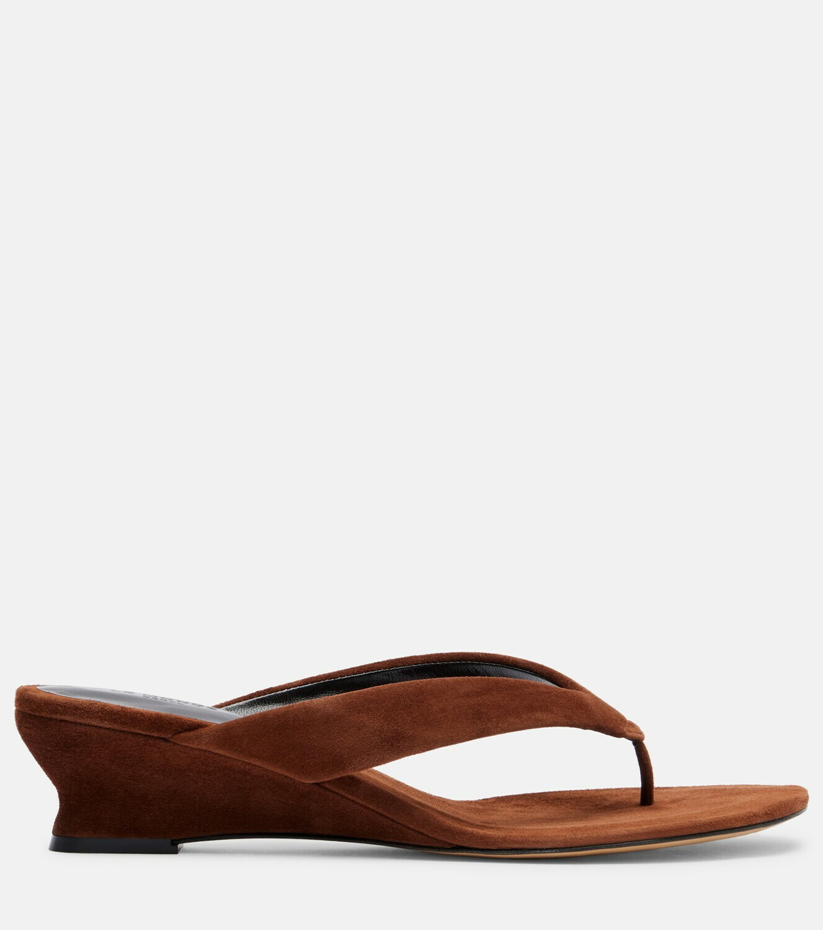 Le Monde Béryl Micro Wedge 40 suede thong sandals