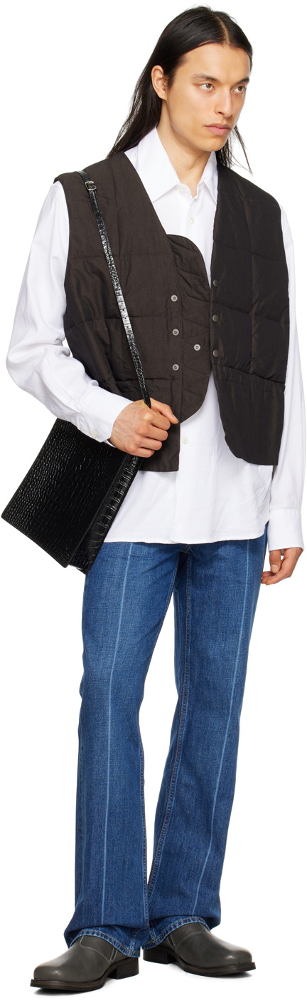 Our Legacy Black Air Reversible Vest