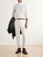 Brunello Cucinelli - Cable-Knit Cashmere Rollneck Sweater - Neutrals