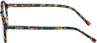 Kenzo Tortoiseshell Oval Glasses