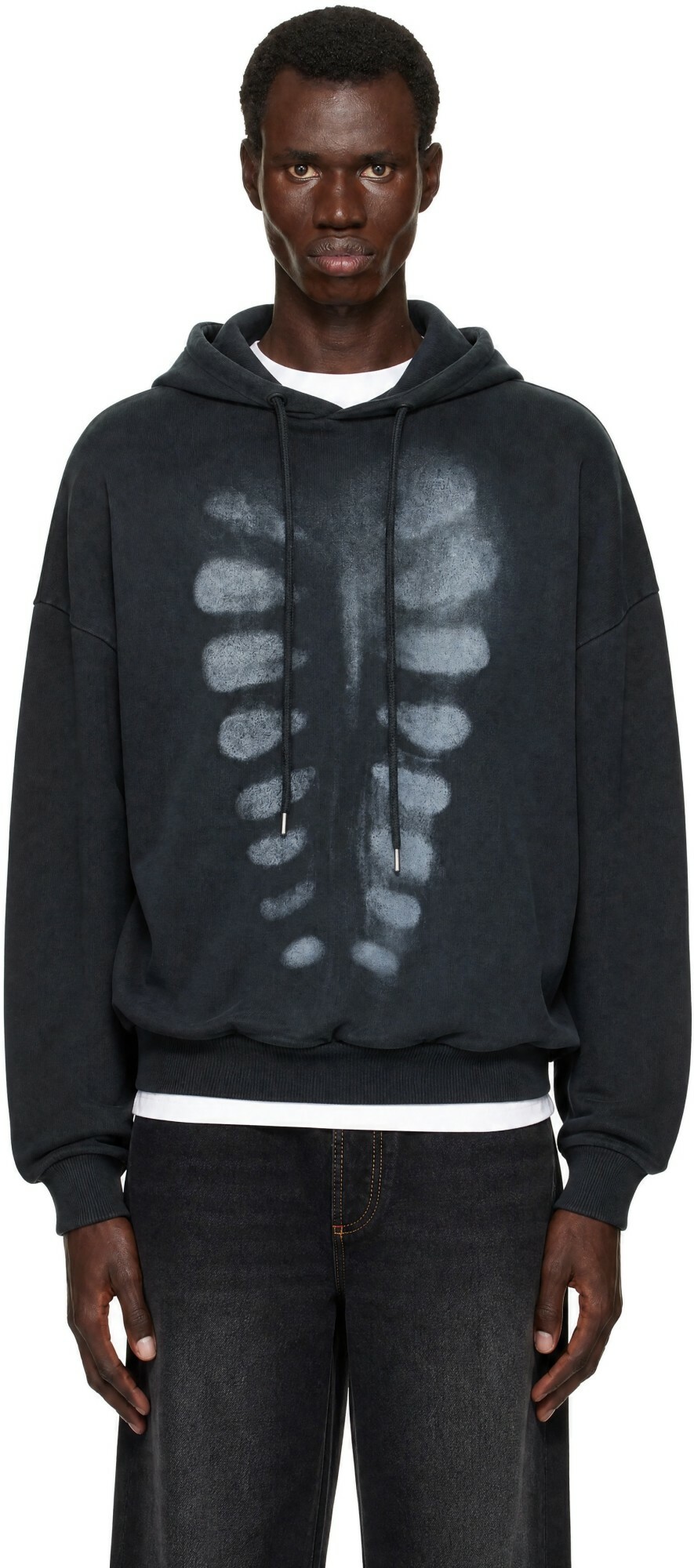 AVAVAV Black X-Ray Hoodie