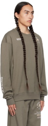 7 DAYS Active Khaki Graphic Sweatshirt