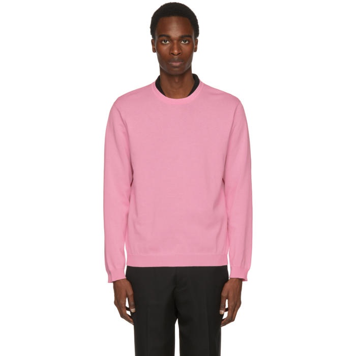 Photo: Tomorrowland Pink Basic Knit Sweater