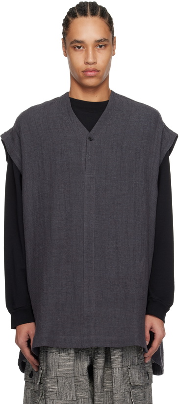 Photo: Jan-Jan Van Essche Gray O-Project Panama Mesh Cloth Vest