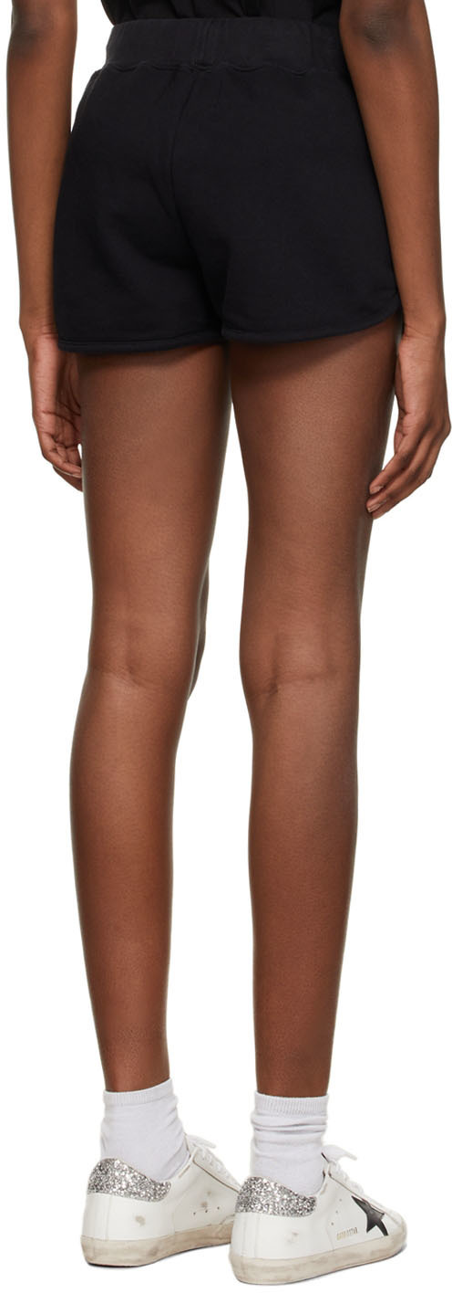 Golden Goose Black Diana Star Shorts