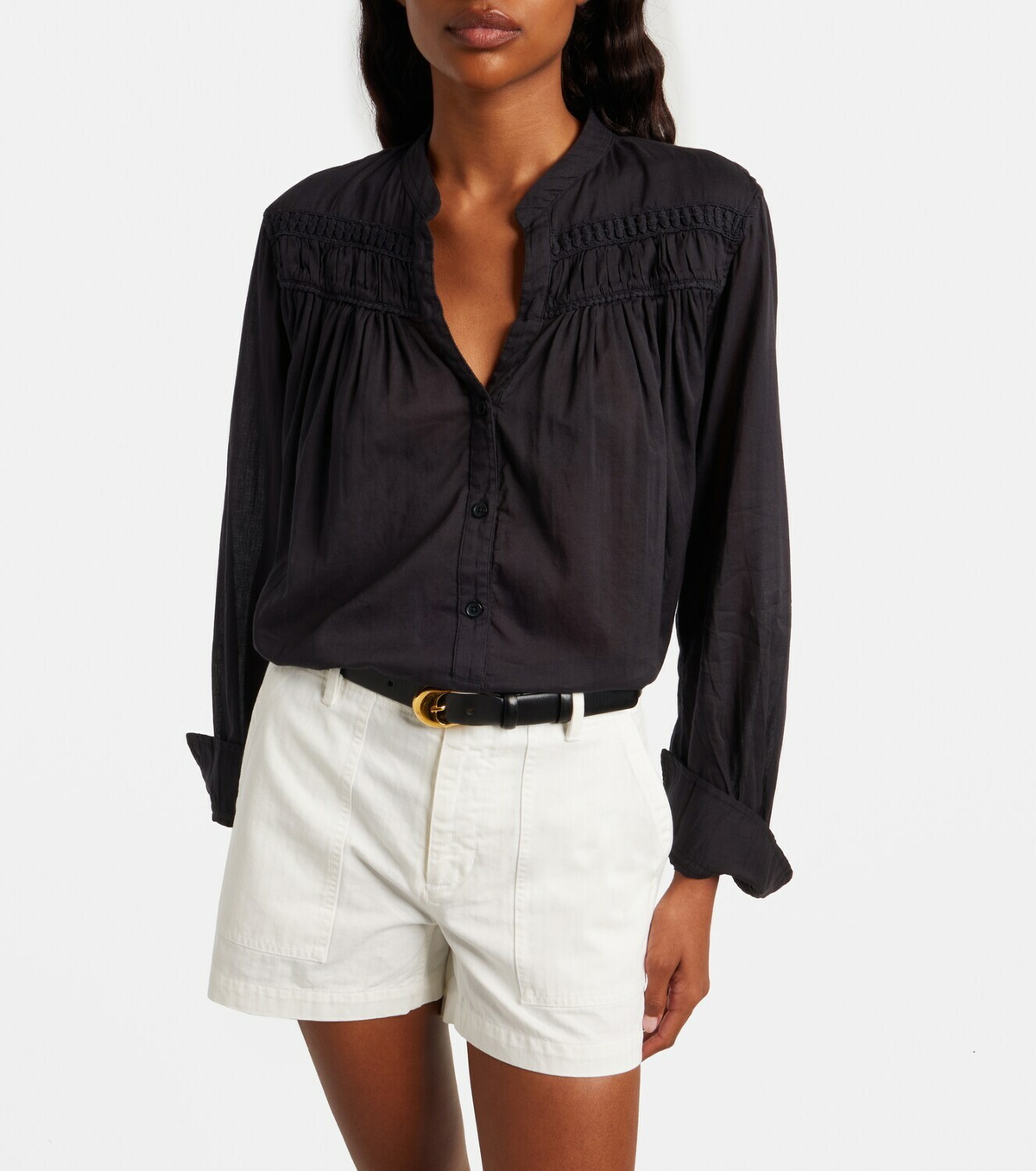 Nili Lotan Clarys cotton blouse