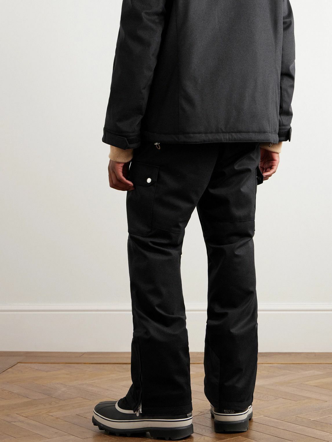 BRUNELLO CUCINELLI Straight-Leg Shell-Trimmed Wool Ski Pants for Men