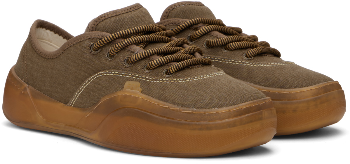 ERL Brown Coupe Sneakers