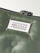 Maison Margiela - Logo-Appliquéd Padded Quilted Leather Messenger Bag