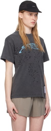 Satisfy Black Ventilated T-Shirt